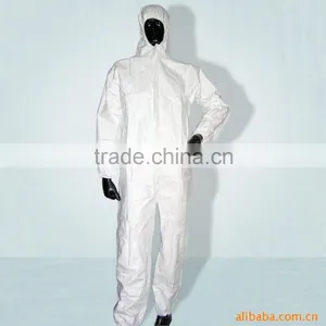 White Oil-resistant Disposable Waterproof Gown thumbnail-2