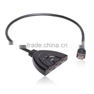 Protech Https 3 Ports Hdmi Switch 3x1 Pigtail Type With 3D Support 1080P V1.3 pa Systems thumbnail-1