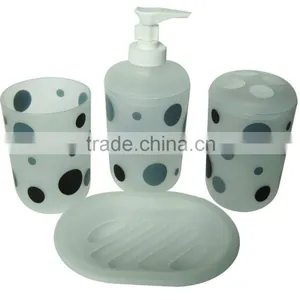 Colourful pp Material Plastic Complete Bathroom Sets thumbnail-4