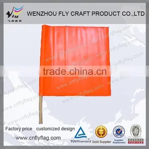 Flag With Wooden Flag Poles thumbnail-2