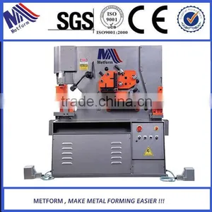 Combined Punching and Shearing Machine,punching Cutting Motching Hydraulic Iron Worker,steel Ironworker thumbnail-1