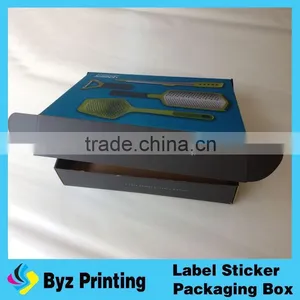 FREE SAMPLE RECTANGLE SHAPE CORRUGATED SOAP PACKAGING BOXES WITH HOLES thumbnail-1