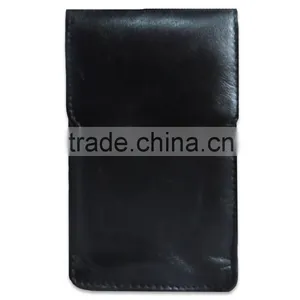 Leather Smartphone Pouch With Neck Strap for Easy Carrying During Trips thumbnail-1