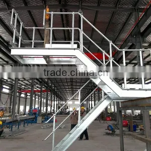Adjustable Galvanized Steel Step Ladder thumbnail-4