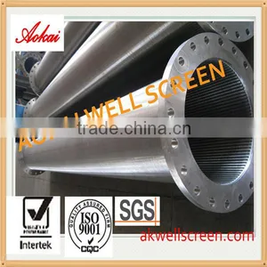AOKAI Hot Sale (factory Direct) Sand Control Johnson Screen Pipe Wedge Wire Screen BV+ISO+SGS Certificates thumbnail-1