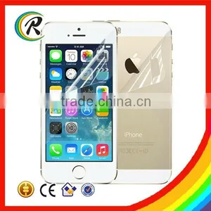 High Quality Waterproof Ultra Clear Screen Protector for Iphone 5/5s Cell Phone Clear Protector thumbnail-1