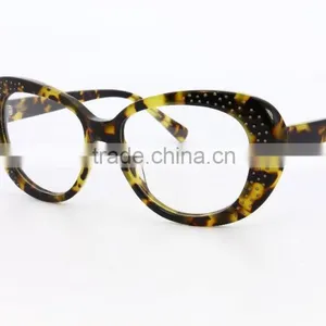 G3044A-C705 Cute Tortoise Glasses Frames/acetate Eyewear thumbnail-3