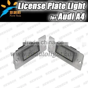 3528 SMD Chips LED Licence Number Plate Light For Audi A4 B5 1995-2001 thumbnail-1
