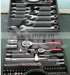 1082PCS Extension Bar Quick-Release Hand Tools Adjustable Blow Case Ratchet Spanner Wrench Socket Set thumbnail-2
