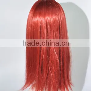 Red Full Lace Synthetic Long Straight Hair WigN304 thumbnail-3