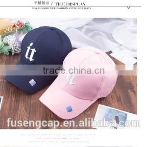 6 Panel Cotton Flat Embroiderd Baseball Cap thumbnail-1