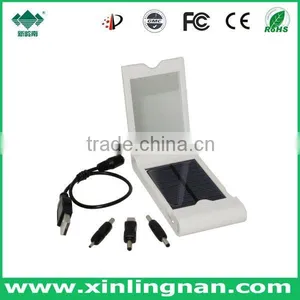 Portable Solar Mobilephone Charger With Iphone, Nokia, Samsung Adaptors thumbnail-1