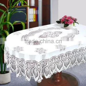 CROCHET VINYL TABLE CLOTH - ZT-318 150*225CM thumbnail-1