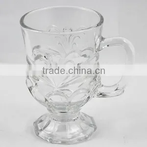 New Beer Glass , Glass Mug Cup,glass Cup With Handle thumbnail-3