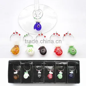 2016 Best Selling Attractive Style Bar Wine Glass Charms on Sale thumbnail-1