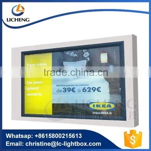 Backlit Wall Mounted Scrolling Advertising Light Box thumbnail-2