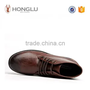 Fashion Quality Casual Boots Men, Lace Up Men Boots, Ankle Boots For Men thumbnail-5