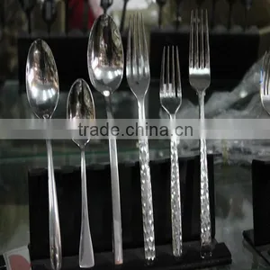 Stainless Steel Knife Spoon and Fork Set Gold Flatware Stainless thumbnail-1