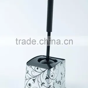 Cheap Toilet Brush Set Metalic Design thumbnail-4