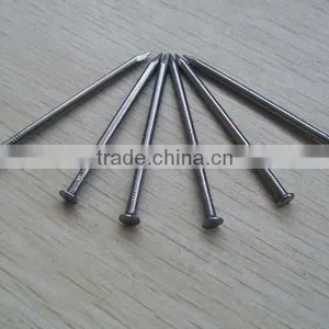 Flat Checkered Head Smooth Shank Common Nails Fasteners thumbnail-1