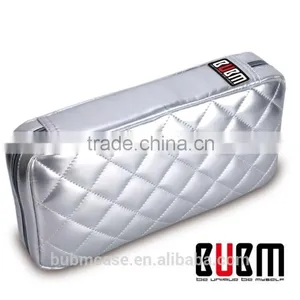 Fashion Silver 64 Capacity PU Fabric DVD Case CD Holder Personalized cd Case Multi Disc Dvd Cases thumbnail-3