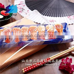 KW-0010LH-B Anti-fog Functional Dessert Box / Disposable Sushi Tray Take-out Packaging thumbnail-2