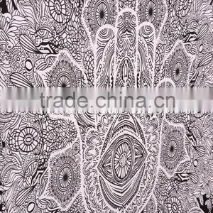 Twin Size Good Luck Hamsa Hand of Fatima Islamic Wall Art Home Decorative Indian Cotton Wall Hanging Tapestry thumbnail-4