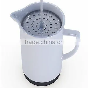 Custom White Ceramic French Coffee Press thumbnail-4