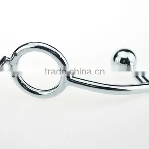 Sex Product For Men Penis Lock Ring Fittings Locking Jewelry Armoire Retractable Steel Cable Lock thumbnail-6