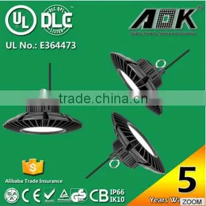 China Supplier New Arrival MW Driver UL CUL DLC Approved UFO Led High Bay Light for Factory thumbnail-5