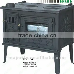 Cast Iron Free Standing Stove STN-106 thumbnail-1