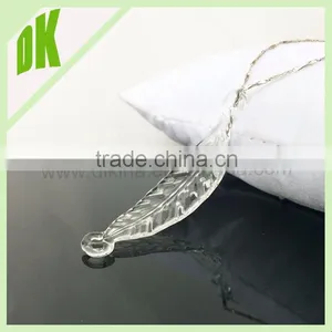 **** All the Materials Can be Made **** Handmade Findings Tiny Leaf Pendant Charm // Hand Carved Stone Allah Pendants thumbnail-6