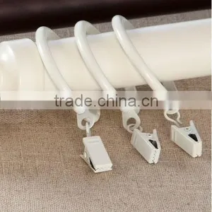 Metal Iron Flexible Curtain Rod Clip Ring thumbnail-1