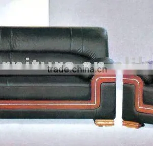 Cow Leather Sofa thumbnail-1