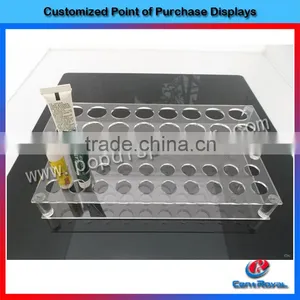 High-quality Transparent Acrylic Cosmetic Display Stand thumbnail-1