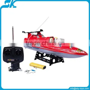 New Electric Plastic 3CH RC Boat, Speed Mini rc Ship rc Toy Boat thumbnail-1
