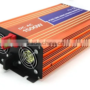 New Product Power Pure Sine Wave Inverter 1500w dc 12v to ac 110v thumbnail-2