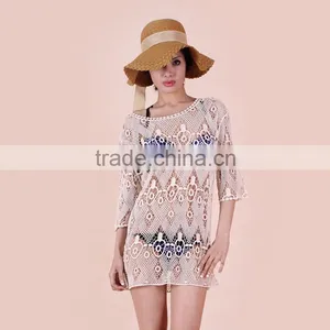 Tranparent Dirndl Dresses Women Jersey Dress thumbnail-1