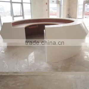 SIMBLE Composite Countertop/artificial Stone Worktop/artificial Stone Reception Desk thumbnail-3