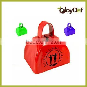 Cheap Promotional Metal Basketball Cowbell/noise Maker Cowbell thumbnail-1