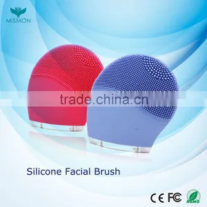 Wholesale Bathroom Use Face Body Skin Electric Deep Cleaning Massage Face Exfoliator Brush thumbnail-1
