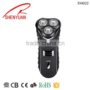 Floating Triple-head Men Electric Men Shaver Trimmer Mini Shaver Rechargeable Waterproof Triple Head Shaver thumbnail-1