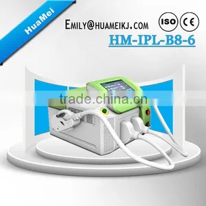 Newest SHR IPL Hair Removal // Semiconductor 808nm Diode Laser Hair Removal HM-IPL-B8-6 AC220V/110V thumbnail-2