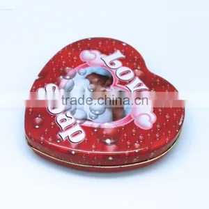 Beautiful Heart Shape Tin Box,wedding Gift Box,sweets Box,mini Gift Box thumbnail-1