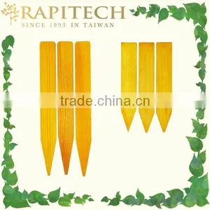 4 Inch Yellow Natural Plant Wooden Label thumbnail-1