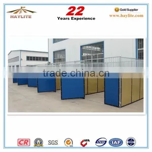 HDPE Hot Dip Galvanized Steel Horse Stable Panels thumbnail-3