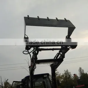 Small Loader Chinese Front Loader Four in One Bucket for Sale thumbnail-4