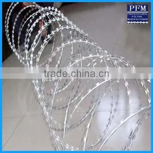 Razor Barbed Wire Mesh Fence/razor Blade Barbed Wire thumbnail-1