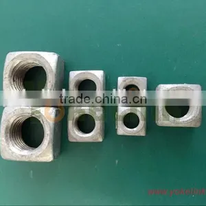 1 3/8'' Big Size HDG Square Nut thumbnail-3