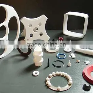 White Chemical Resistance and Wear Resistance PTFE Gasket thumbnail-1